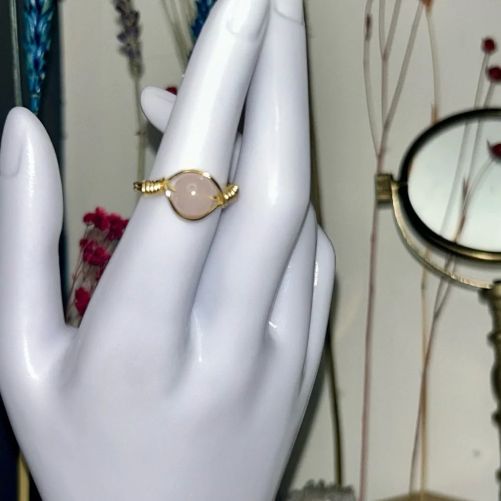 - 🌼Moonstone rings (custom Size just for you) - Picture 7 of 10